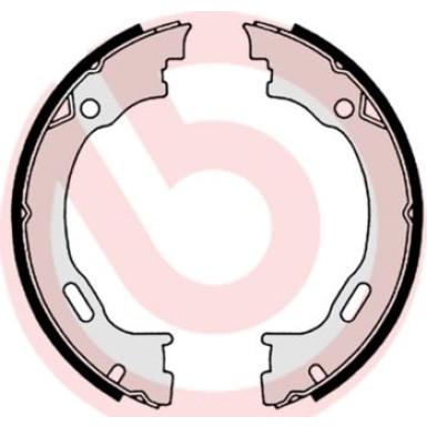 Bremsbackensatz HA CHRYSLER 300C 06-12 ESSENTIAL LINE S 50 516