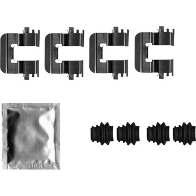 ZUBEHÖRSATZ, SCHEIBENBREMSBELAG | 82550100