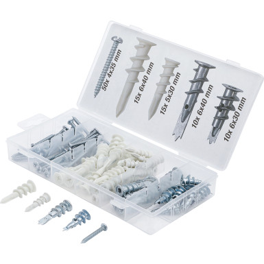 BGS Gipskartondübel-Sortiment 100-tlg BGS Do it yourself 88200