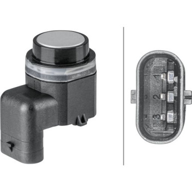 HELLA Sensor, Einparkhilfe 6PX 358 141-841