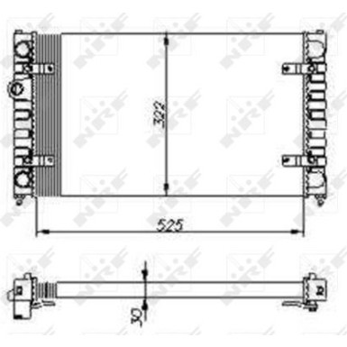 Kühler, Motorkühlung | 54688 Kühler, Motorkühlung | 54688