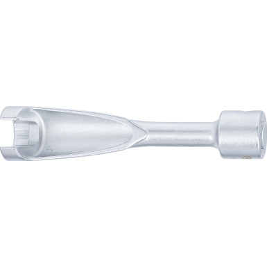 BGS Spezial-Schlüssel für Einspritzleitungen | für BMW, Opel 2.5TD, Mercedes-Benz | Antrieb 12,5 mm (1/2"""") | SW 17 mm | 8434