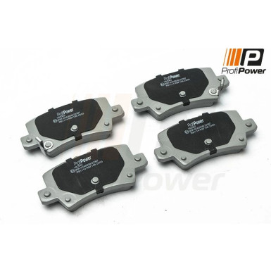 PROFIPOWER Bremsbelagsatz, Scheibenbremse 1B2062