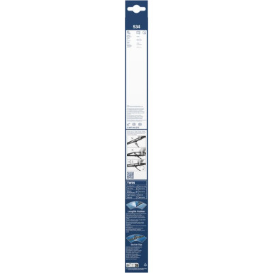 534 BOSCH | Wischerblatt | TWIN-Standard | 3397010271