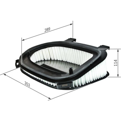Luftfilter | BMW X3,X5,X6 | F 026 400 366