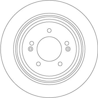 TRW Bremsscheibe DF6573