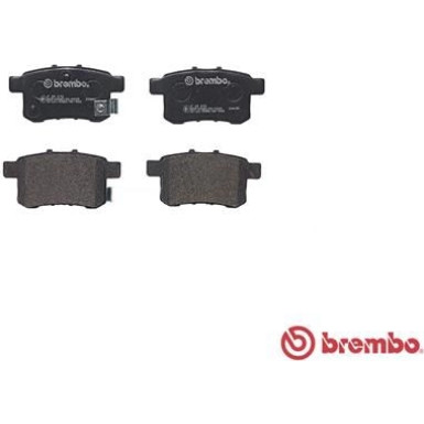 BREMBO Bremsklötze HA | HONDA Accord 08 | P 28 072X BREMBO Bremsklötze HA | HONDA Accord 08 | P 28 072X