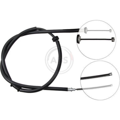A.B.S. Handbremsseil Seilzug Festellbremse A.B.S. Handbremsseil Seilzug Festellbremse