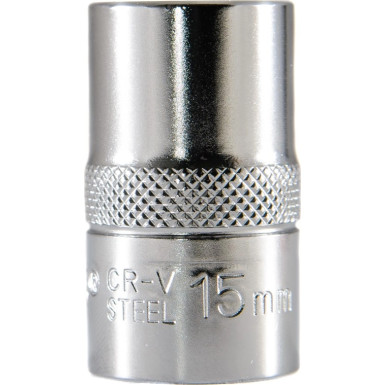 OK-01.2615 Steckschl Seleinsatz 1/2, 6-Kant, 15 mm