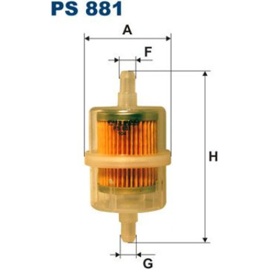 FILTRON Kraftstofffilter | PS 881