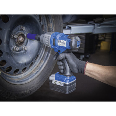 BGS Akku-Schlagschrauber | 520 Nm | max. 1.600 U/min | 18 V | 9919 BGS Akku-Schlagschrauber | 520 Nm | max. 1.600 U/min | 18 V | 9919