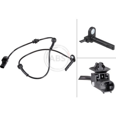 A.B.S. Sensor, Raddrehzahl 31827 A.B.S. Sensor, Raddrehzahl 31827