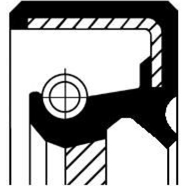 CORTECO Wellendichtring 46082143B CORTECO Wellendichtring 46082143B