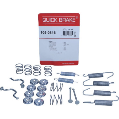 391-0816 Montagesatz f.Bremsbacken | LEXUS LS,GS,IS,TOY Previa,RAV 4 90 | 105-0816