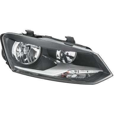 Scheinwerfer R H7/H7 +MOT SCHW/CHR HELLA PQ | VW POLO 6,09-4,14 | 1EE 247 051-021