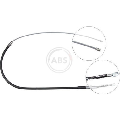 A.B.S. Handbremsseil Seilzug Festellbremse | K13168