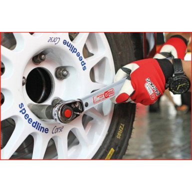 KS TOOLS Drehmomentschlüssel mit Ratsche 1/2 ERGOTORQUE®precision, 20-200 Nm | 516.6542