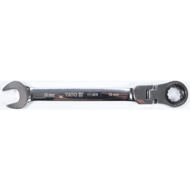 YT-1679 Gelenk-Ratschenringmaulschlüssel 13mm