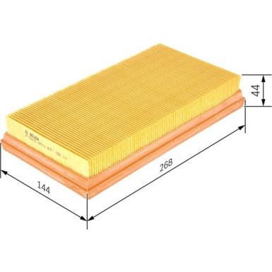 Luftfilter | KIA Rio | F 026 400 107