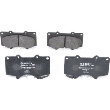 Bremsklötze | TOYOTA,MITSUBISHI,LEXUS | 0 986 494 153