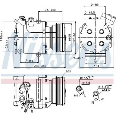 Kompressor PKW | HONDA ACCORD 96- 2.2 I 16V | 89233