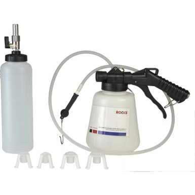 ROOKS Bremsflüssigkeitswechselgerät 1L – Effiziente und einfache Entlüftung