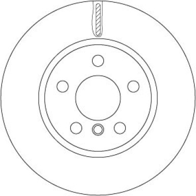 11 481 117 Bremsscheibe VA | BMW 2er 13 | DF6757
