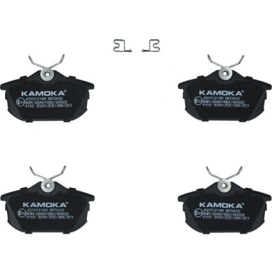 KAMOKA Bremsbelagsatz, Scheibenbremse JQ1012190