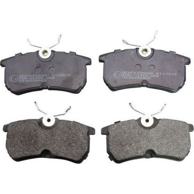 DENCKERMANN Bremsbeläge B110219