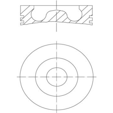 MAHLE ORIGINAL Kolben | 0099300