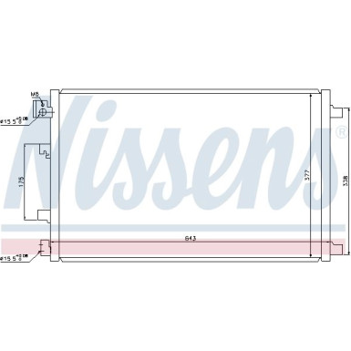Kondensator PKW | NISSAN Qashqai 2,0 07 | 940039