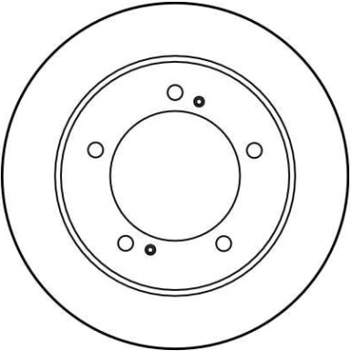 Bremsscheibe Suzuki P.Samurai/Sierra/Sj 1.0-1.3 4X4 81-04 | DF1953