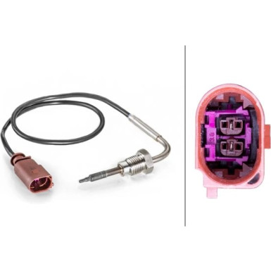 HELLA Sensor, Abgastemperatur | 6PT 014 494-361