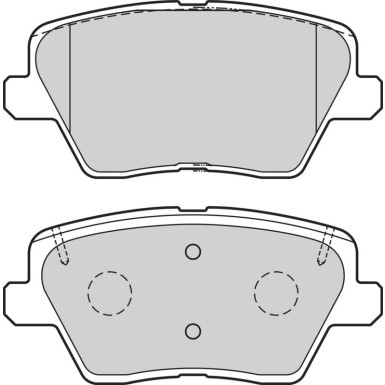 VALEO Bremsbeläge 302740