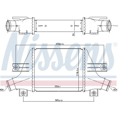 Ladeluftkühler PKW Peugeot 4008 12 FIRST FIT 96163