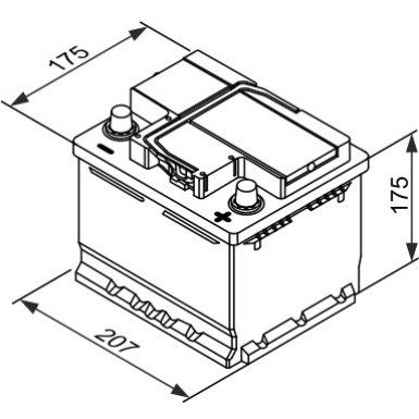 T3 001 BOSCH | NKW-Batterie | 12V 45Ah 300A | 0 092 T30 010 T3 001 BOSCH | NKW-Batterie | 12V 45Ah 300A | 0 092 T30 010