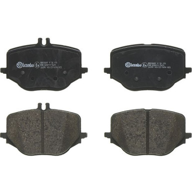 BREMBO Bremsklötze HA MERCEDES GLC, S-Klasse 20 PRIME LINE P 50 170