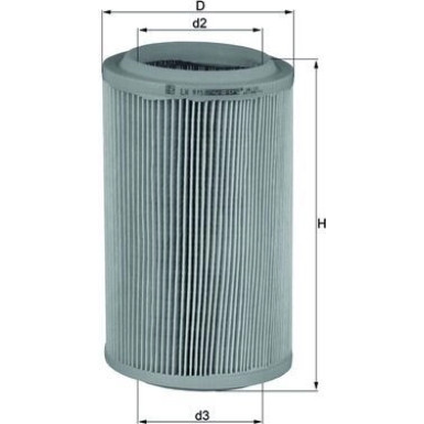 MAHLE Luftfilter | LX 915