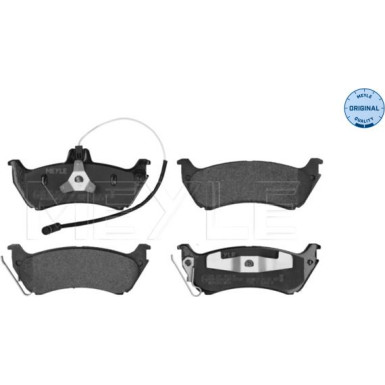 Bremsbelagsatz Db T. W163 Ml 98- Mit Sensor | 025 231 9017/W