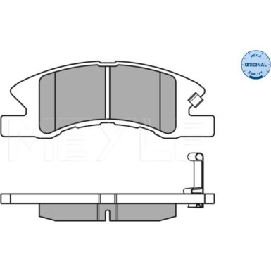 Bremsbelagsatz Daihatsu P. Cuore Vii 1.0 03- Mit Sensor | 025 242 2914/W