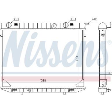 Wasserkühler PKW | OPEL Frontera | 63245