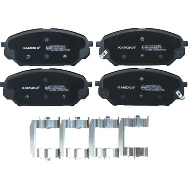 KAMOKA Bremsbelagsatz, Scheibenbremse JQ101076