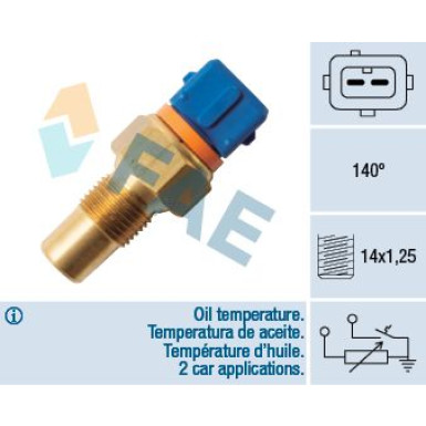 FAE Sensor, Kühlmitteltemperatur FAE Sensor, Kühlmitteltemperatur