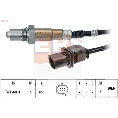 EPS Lambdasonde 1.998.413 Made in Italy - OE Equivalent