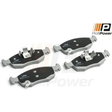 PROFIPOWER Bremsbelagsatz, Scheibenbremse | 1B1155