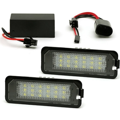 LED Modul Kennzeichenbeleuchtung VW Golf 4 5 6 7 Passat B6 B7 Polo 9N