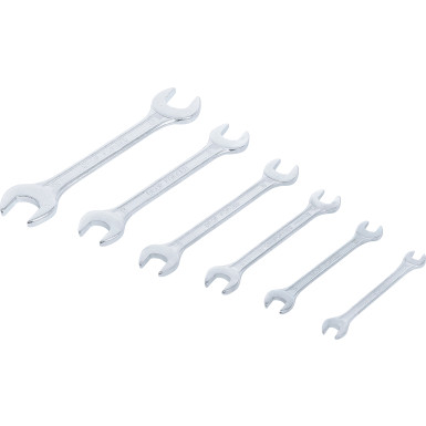 BGS Doppel-Maulschlüssel-Satz SW 6 x 7 - 18 x 19 mm 6-tlg BGS Do it yourself 1234