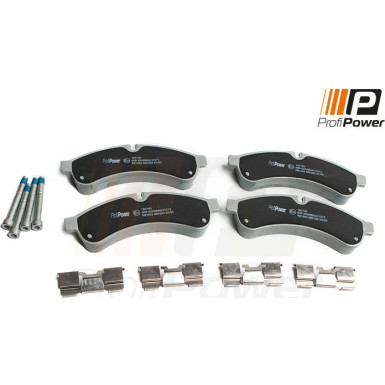 PROFIPOWER Bremsbelagsatz, Scheibenbremse 1B2185