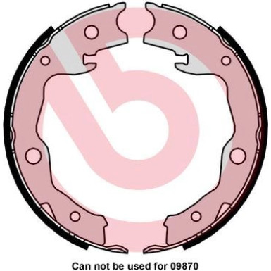 Bremsbackensatz HA NISSAN Cube, Juke, Qashqai 06 ESSENTIAL LINE S 83 568