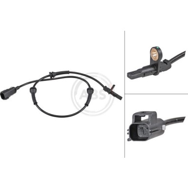 A.B.S. Sensor, Raddrehzahl A.B.S. Sensor, Raddrehzahl